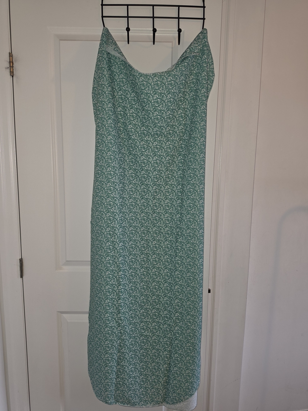 African Bubu- Green Pattern